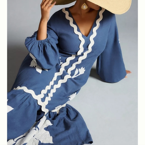 Farm Rio Embroidered Dress - Picture 4 of 6